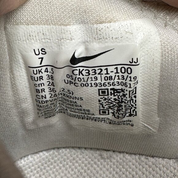 Nike Air Footscape x Olivia Kim Womens Size 7 Shoes No Cover White/Yellow/Black - Picture 8 of 8